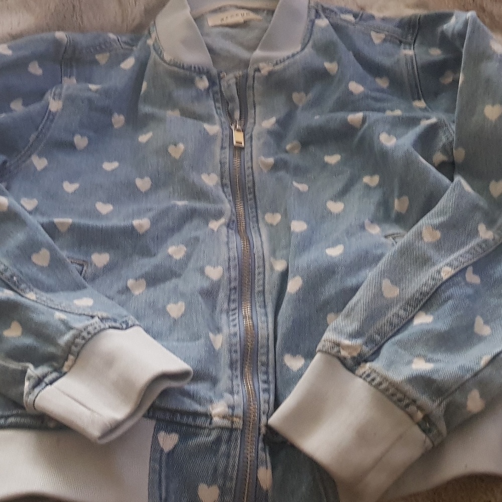 PacSun Stylish & Chic Sweetheart Denim Jacket - Picture 2 of 3